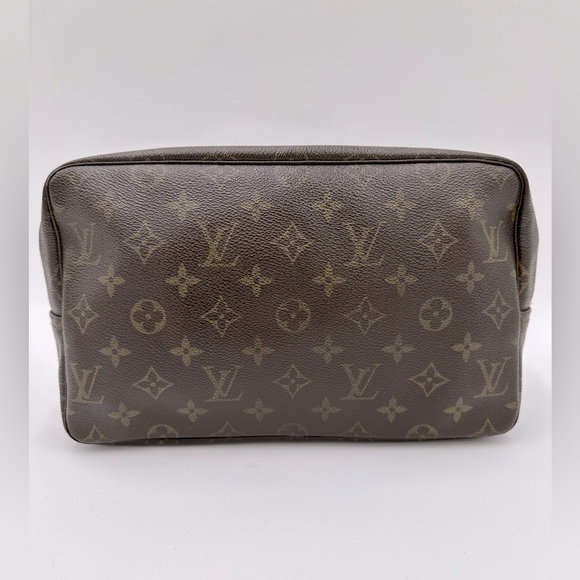 Vintage 1980s  Louis Vuitton Monogram Trousse Toilette 28 Pouch - Picture 2 of 15